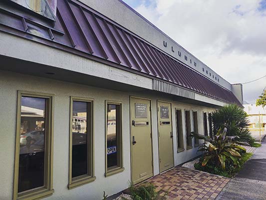 Chiropractic Kailua HI Practice Front Chiropractic Kailua HI Practice Front